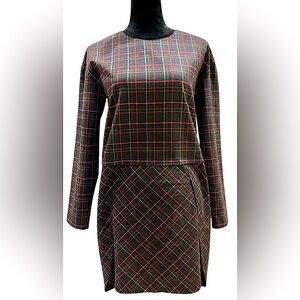 FRENCH CONNECTION - NEW SoHo Check plaid tunic dress. 🖤❤️💚